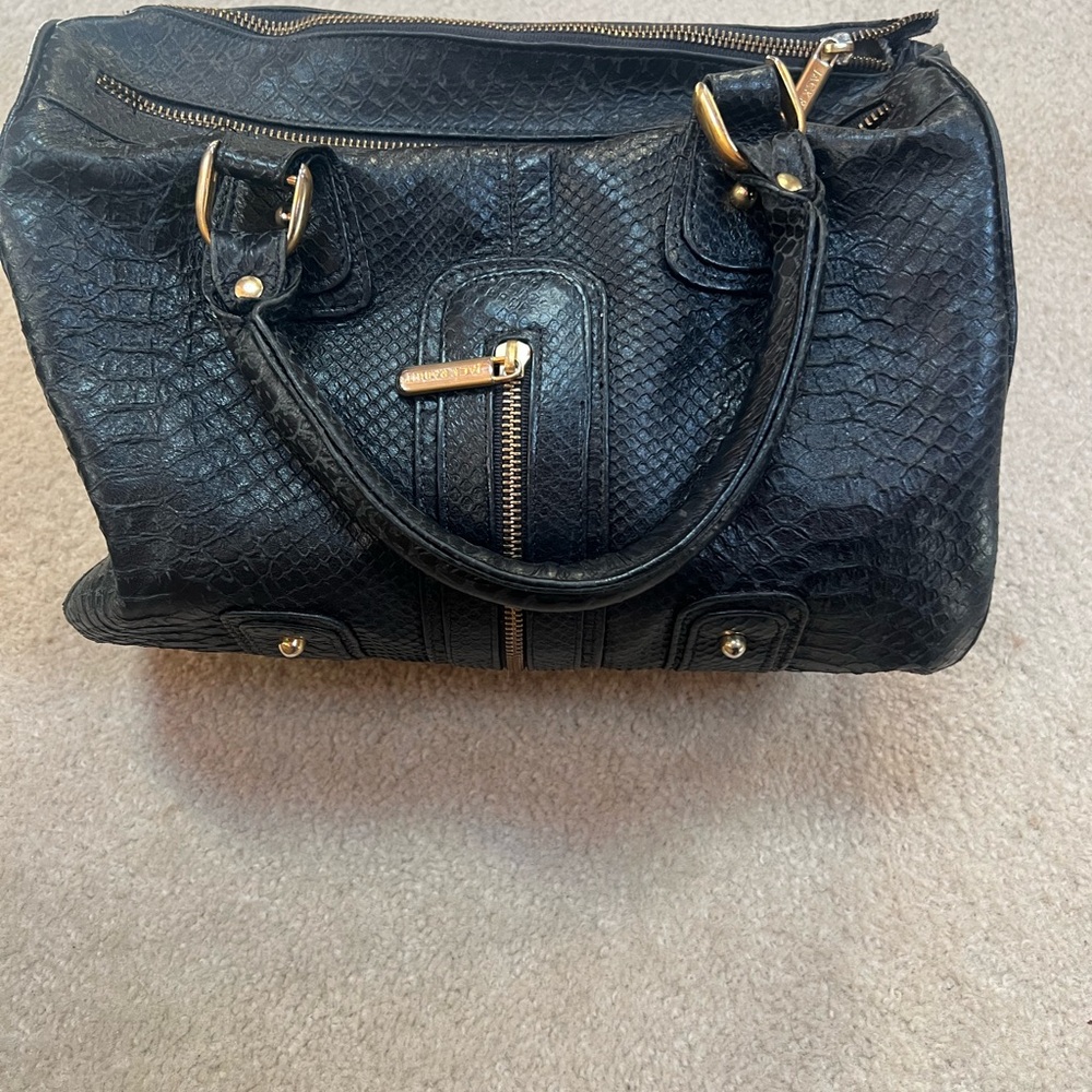 Jack Rabbit Black Leather Handbag - Picture 5 of 10